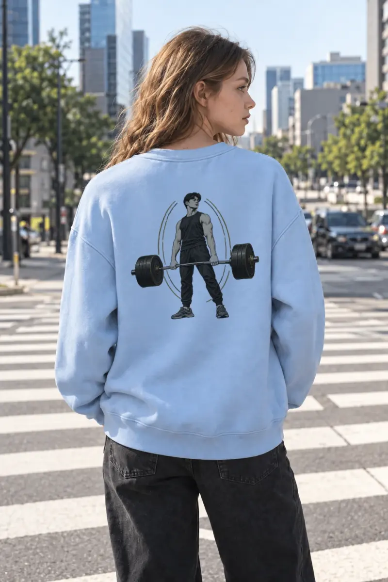 "The Quiet Lift" Heavy Blend Unisex Crewneck Sweatshirt | Gildan 18000