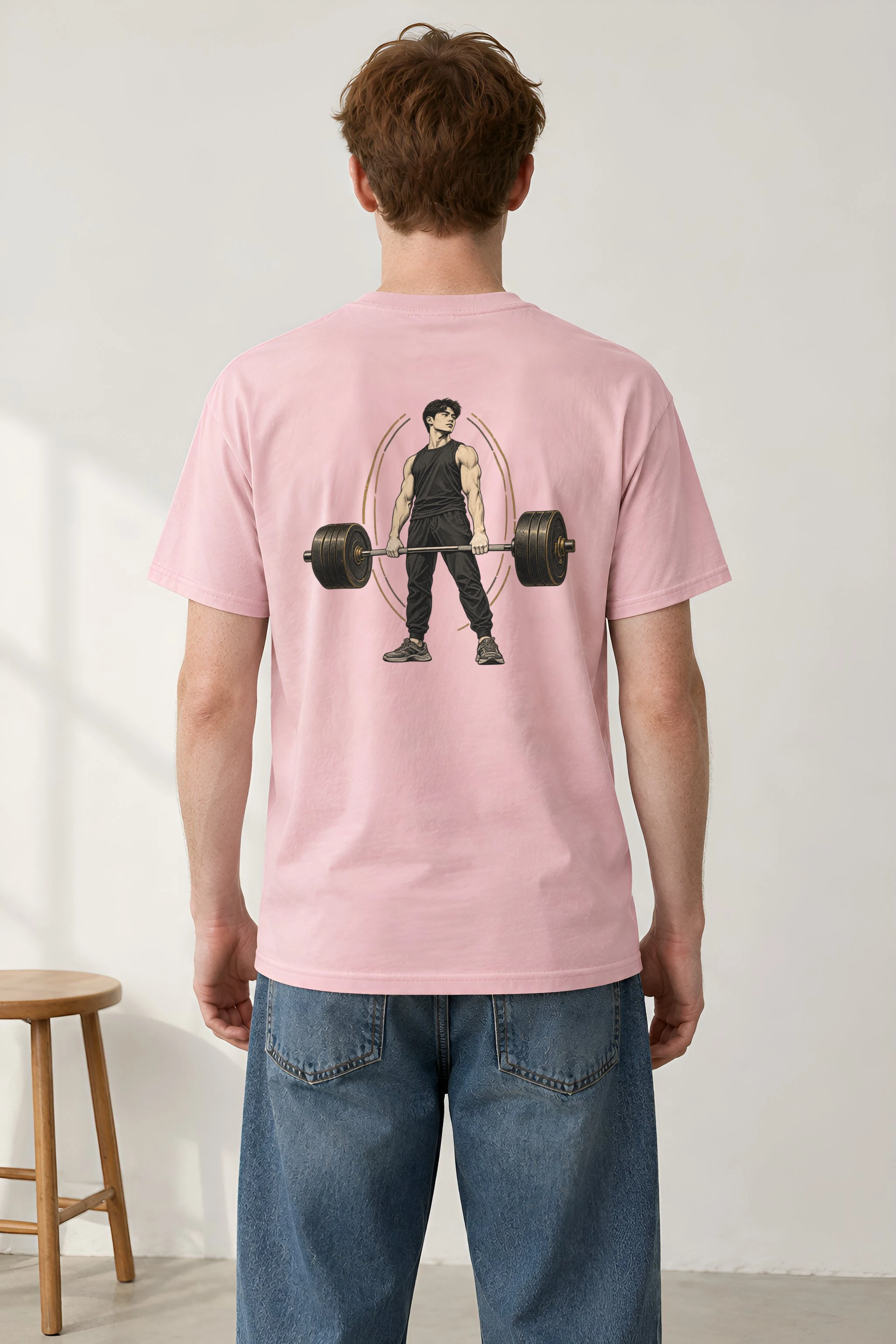 "The Quiet Lift" Heavyweight Unisex Crewneck T-shirt