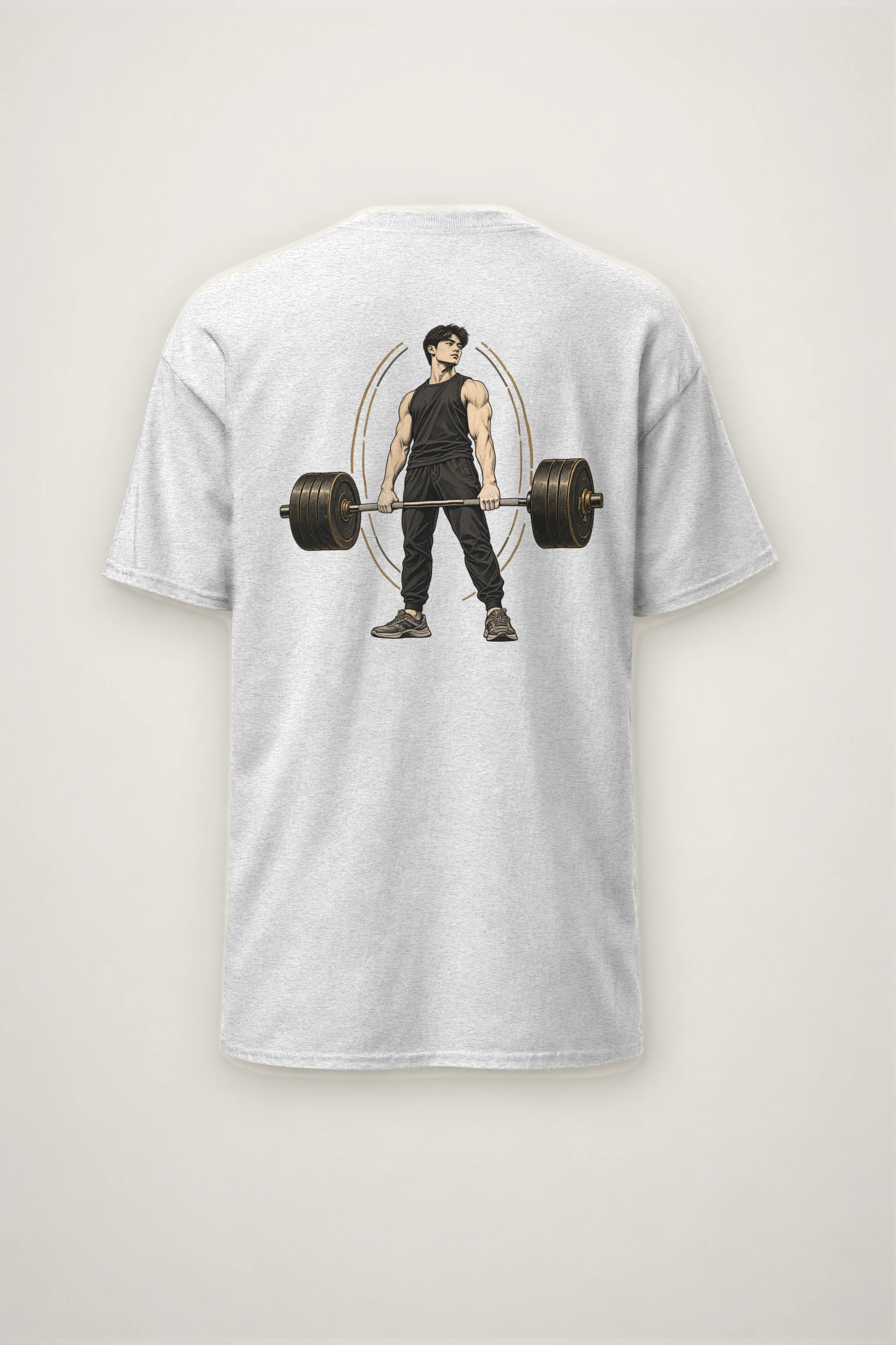 "The Quiet Lift" Heavyweight Unisex Crewneck T-shirt