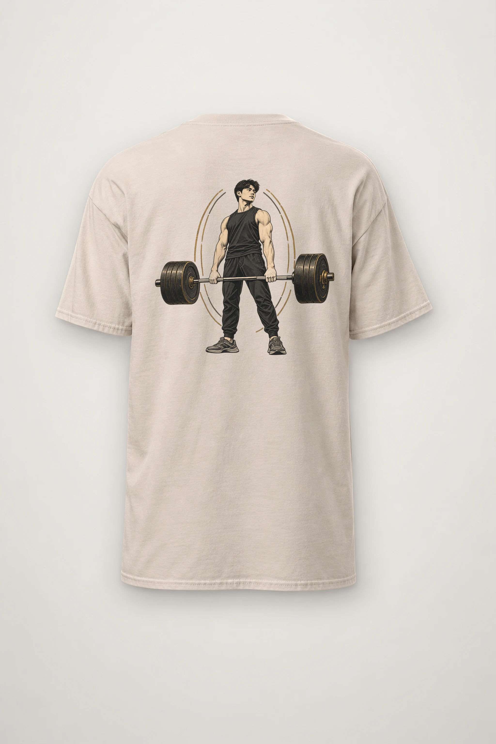 "The Quiet Lift" Heavyweight Unisex Crewneck T-shirt