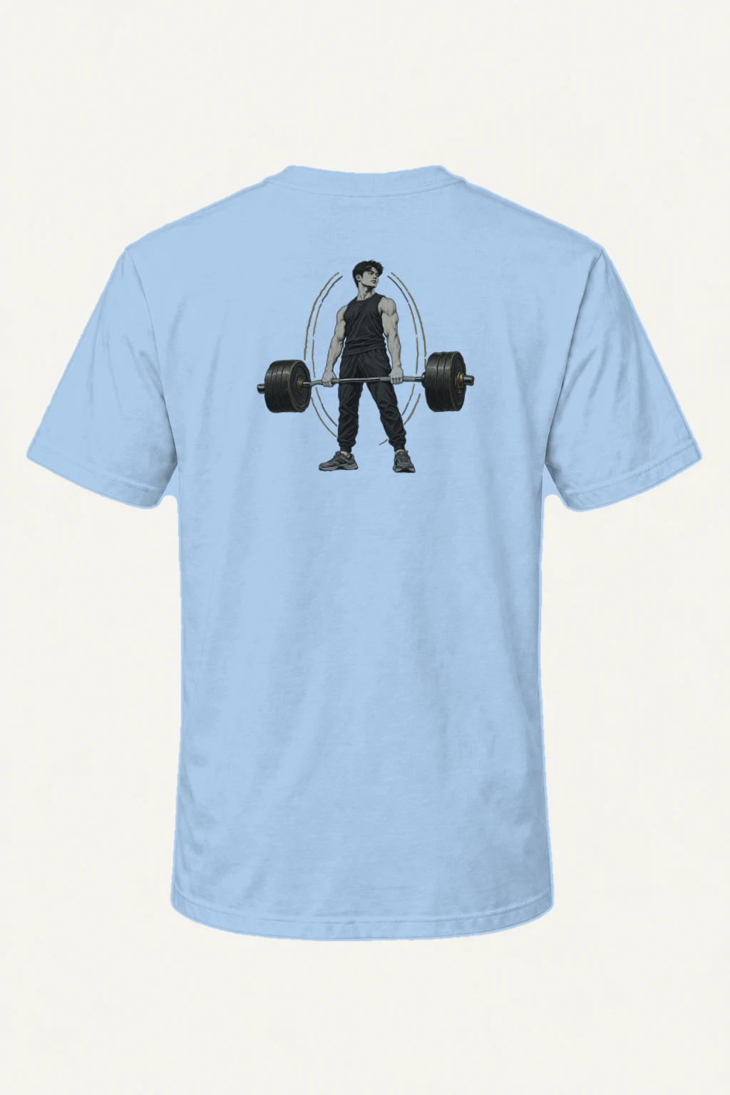 "The Quiet Lift" Heavyweight Unisex Crewneck T-shirt | Gildan 5000
