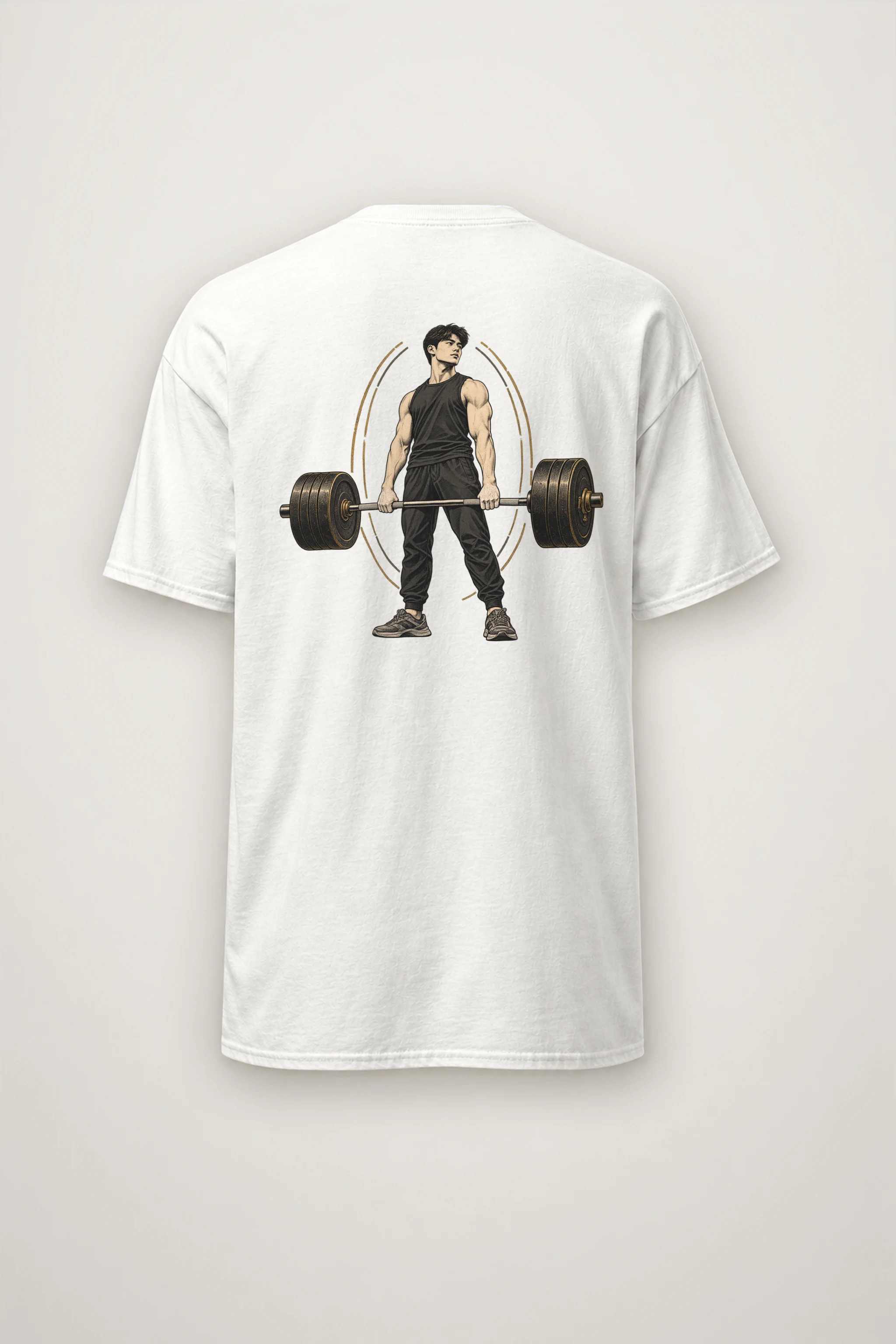 "The Quiet Lift" Heavyweight Unisex Crewneck T-shirt