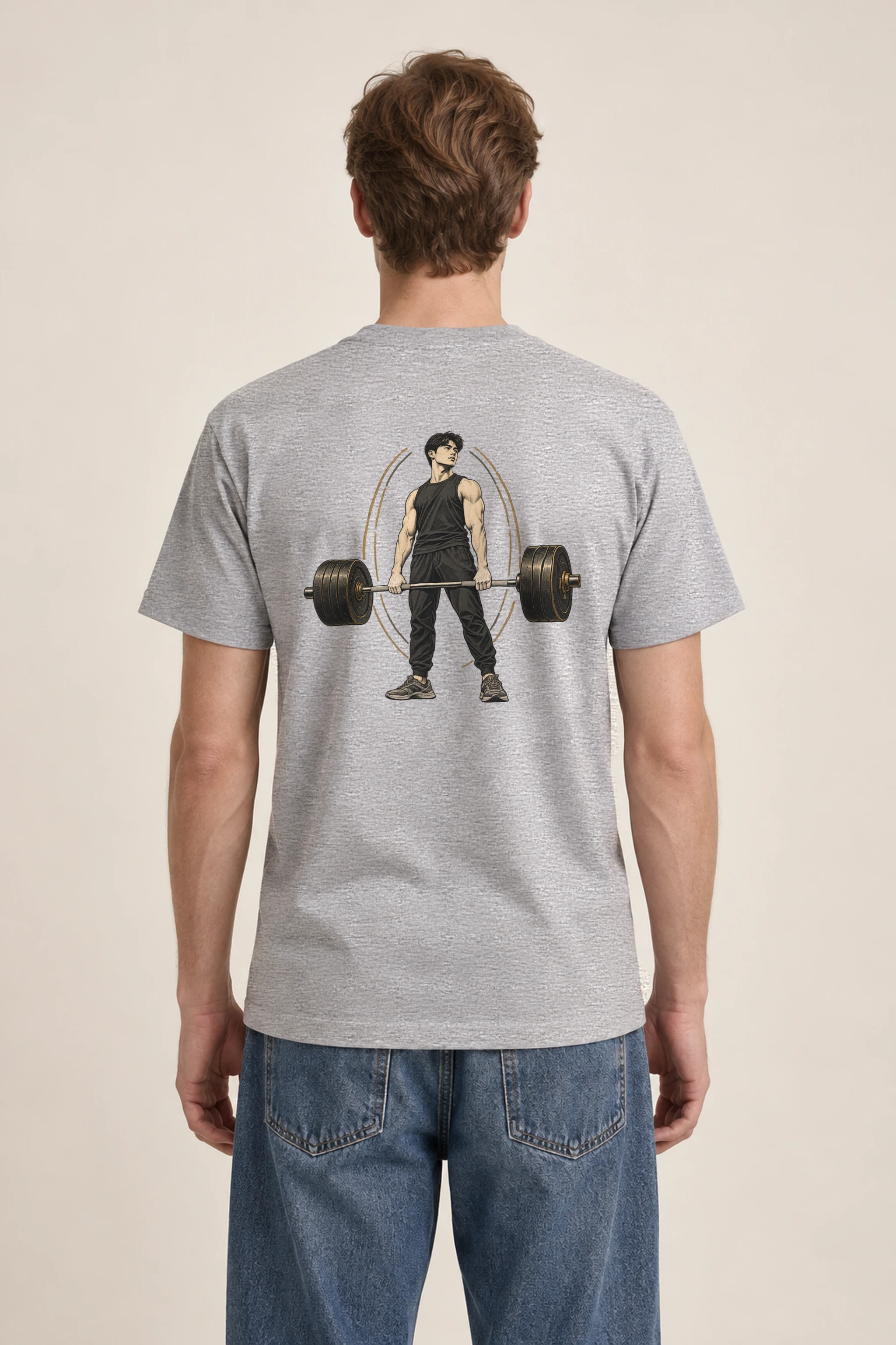 "The Quiet Lift" Heavyweight Unisex Crewneck T-shirt