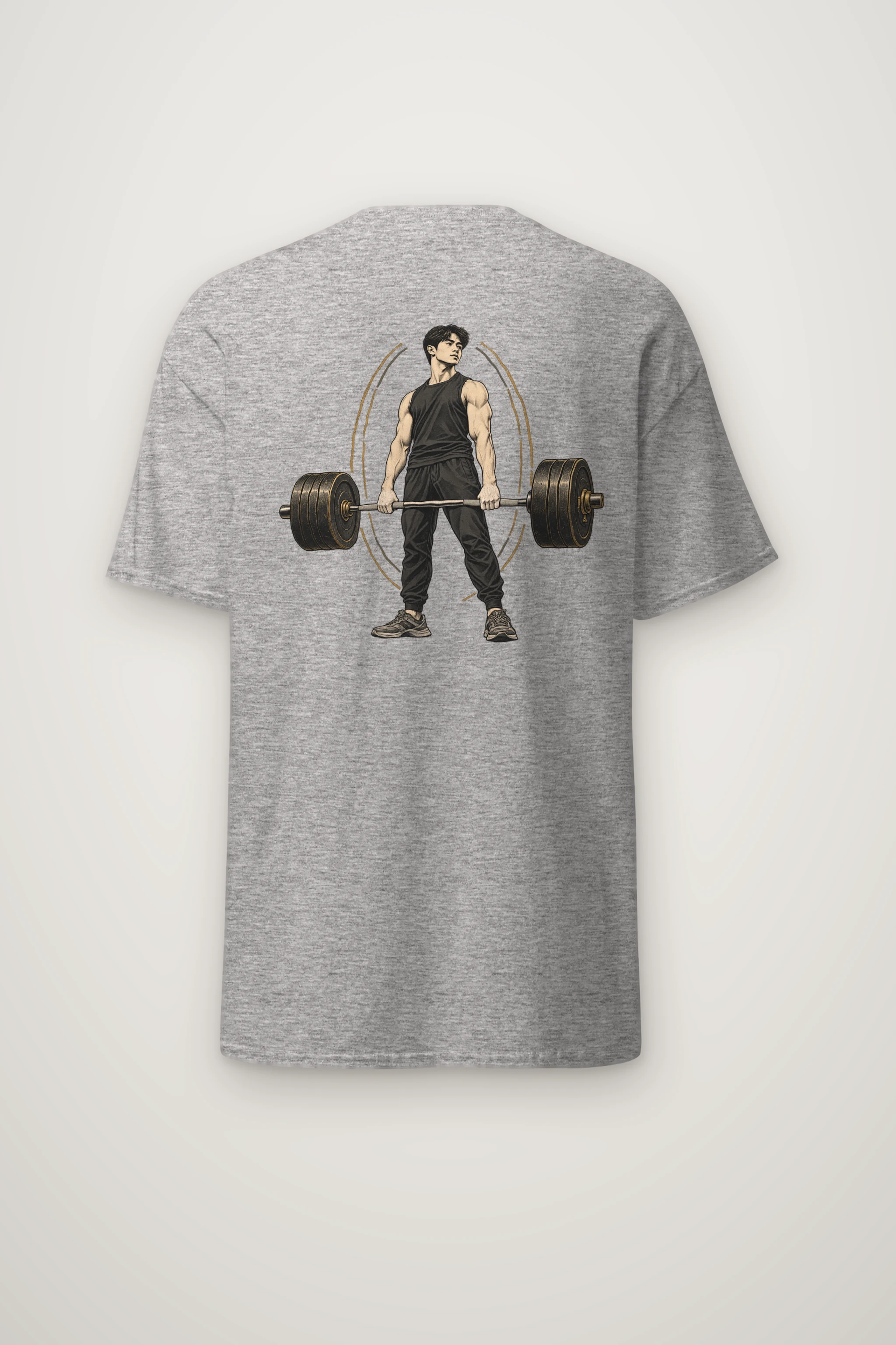 "The Quiet Lift" Heavyweight Unisex Crewneck T-shirt
