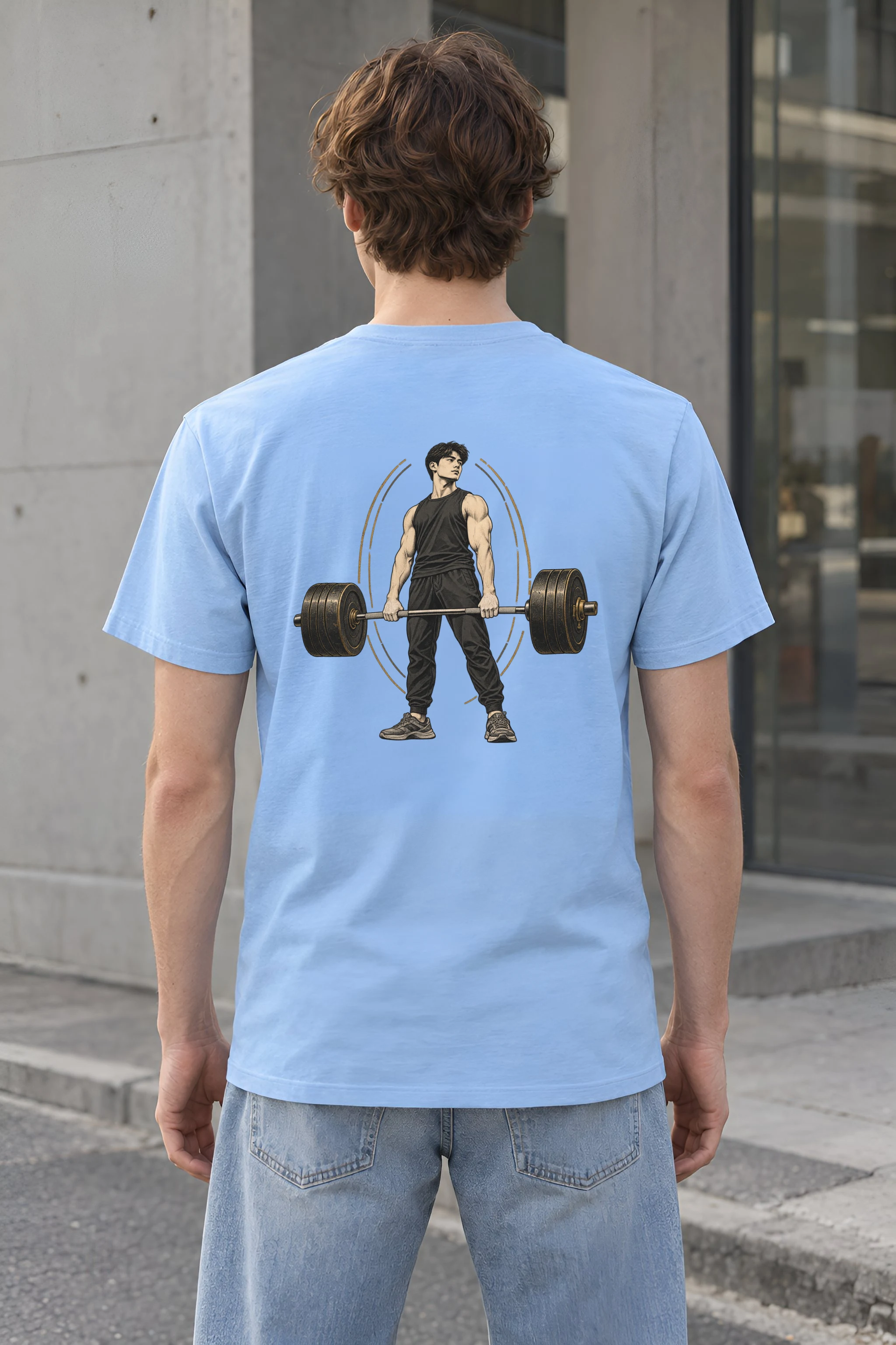 "The Quiet Lift" Heavyweight Unisex Crewneck T-shirt