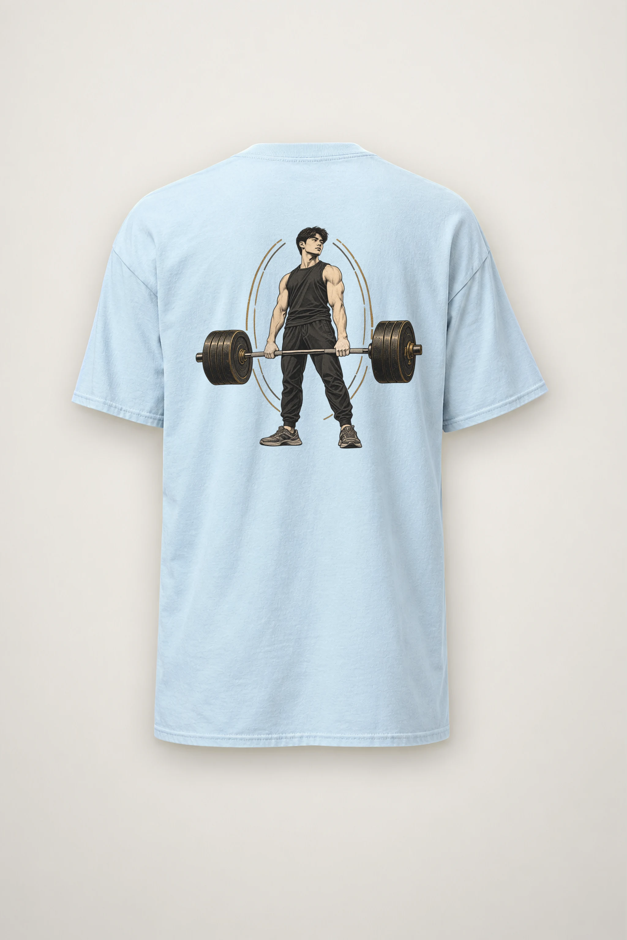 "The Quiet Lift" Heavyweight Unisex Crewneck T-shirt