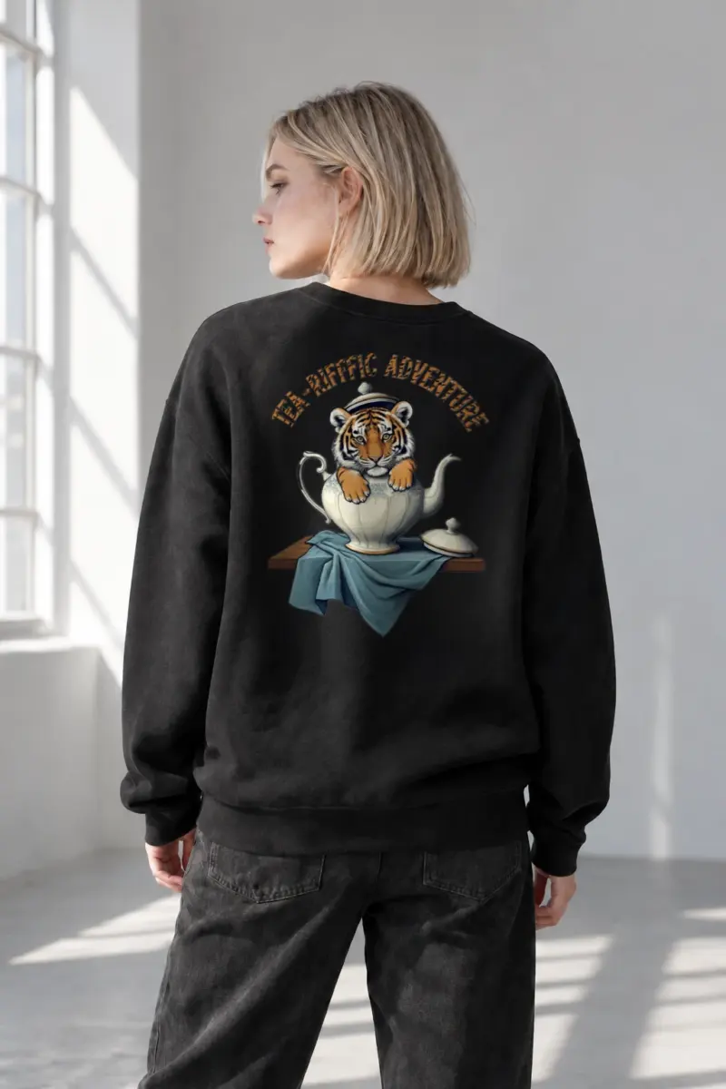 “The Raffic Adventure” Heavy Blend Unisex Crewneck Sweatshirt | Gildan 18000