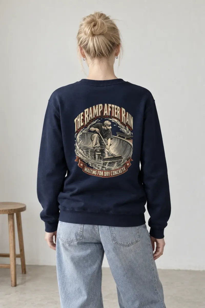 "The Ramp After Rain" Heavy Blend Unisex Crewneck Sweatshirt