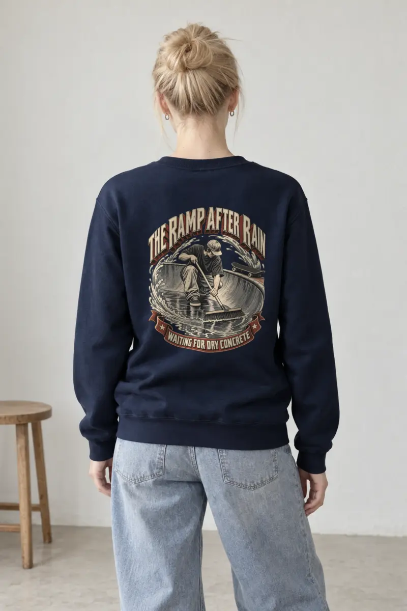 "The Ramp After Rain" Heavy Blend Unisex Crewneck Sweatshirt