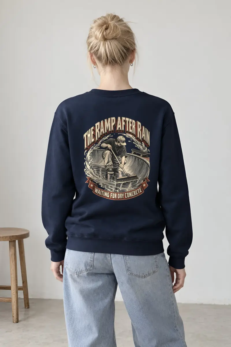 "The Ramp After Rain" Heavy Blend Unisex Crewneck Sweatshirt