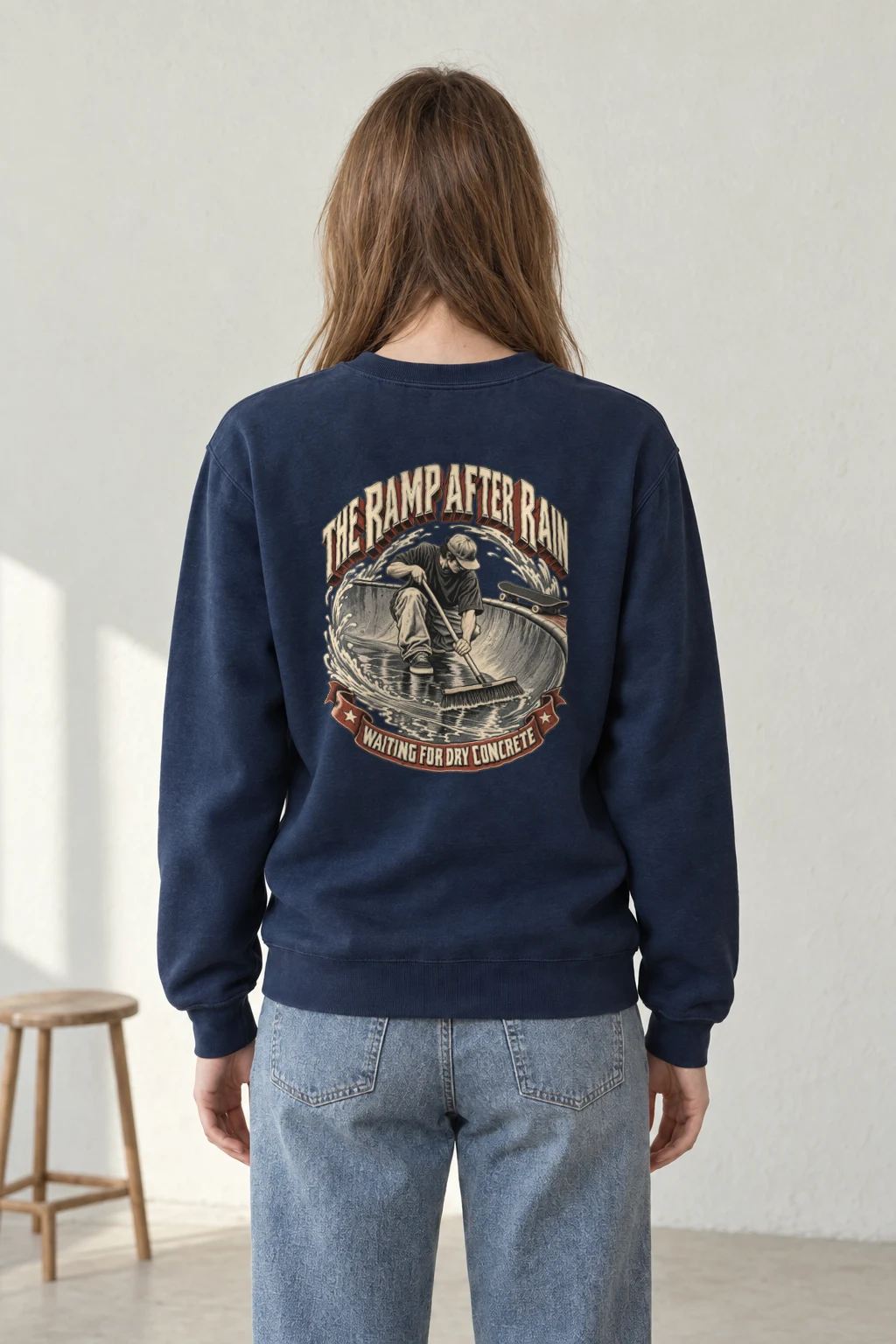 "The Ramp After Rain" Heavy Blend Unisex Crewneck Sweatshirt