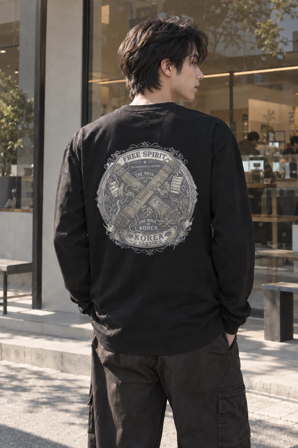 "The Resonance Of Arirang" Unisex Longsleeve T-shirt | Gildan 2400