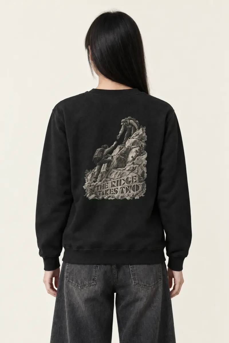 "The Ridge Takes Two" Heavy Blend Unisex Crewneck Sweatshirt