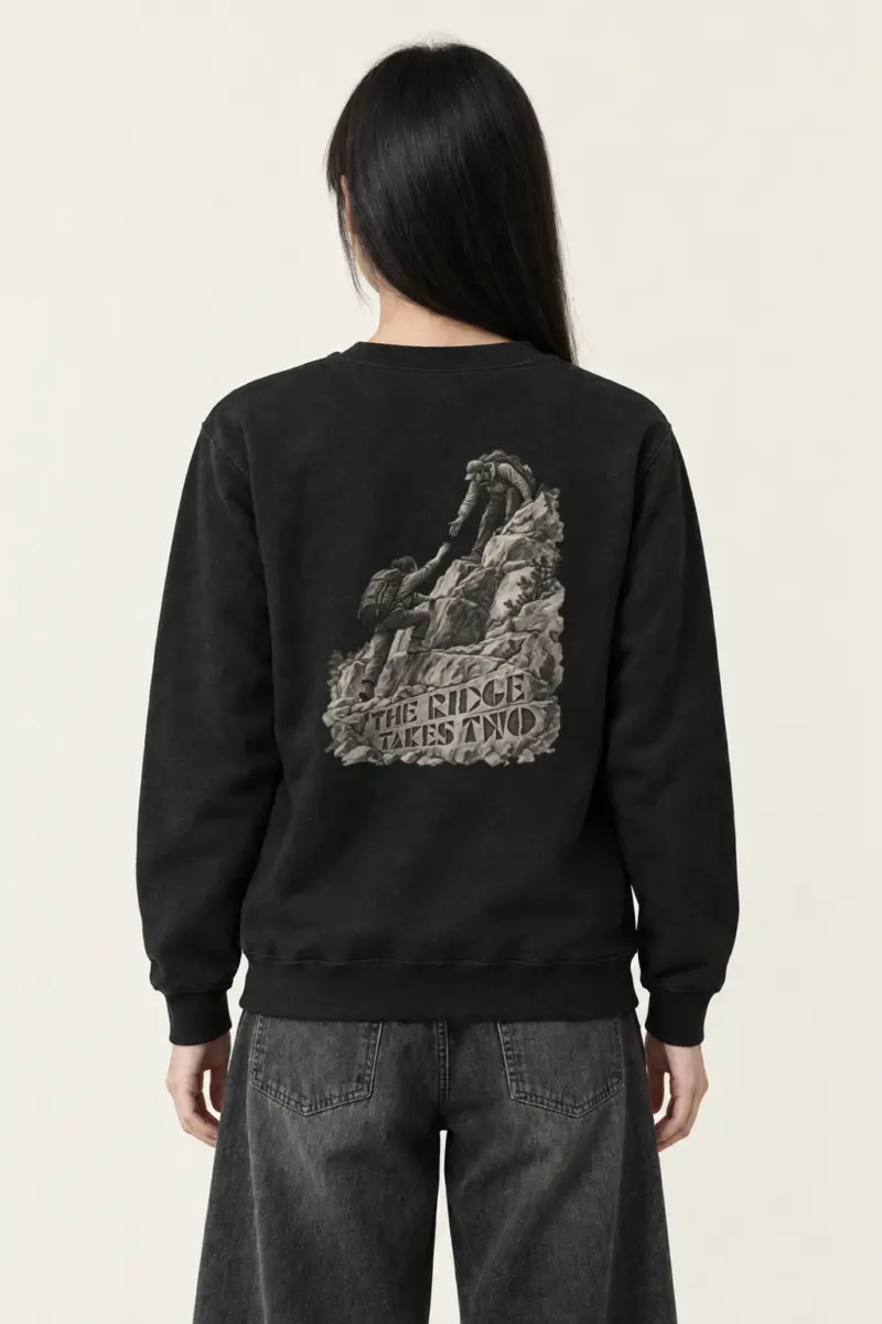 "The Ridge Takes Two" Heavy Blend Unisex Crewneck Sweatshirt