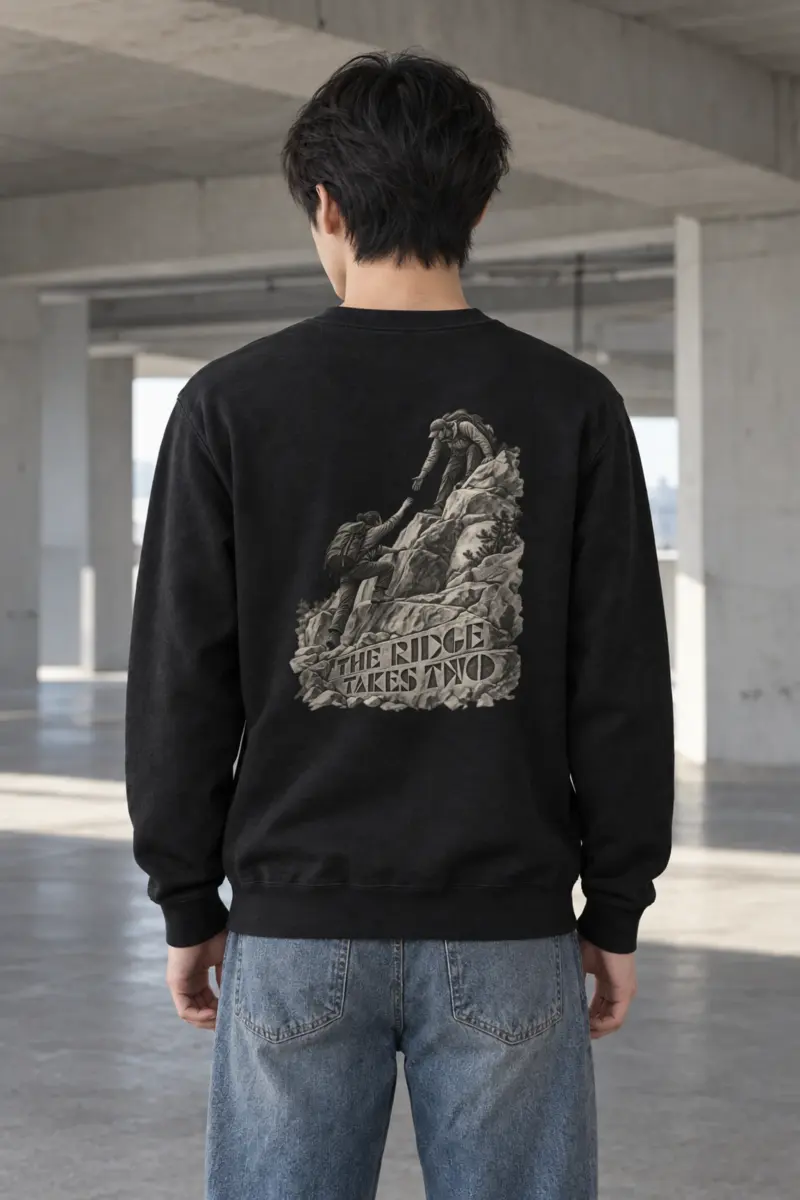 "The Ridge Takes Two" Heavy Blend Unisex Crewneck Sweatshirt