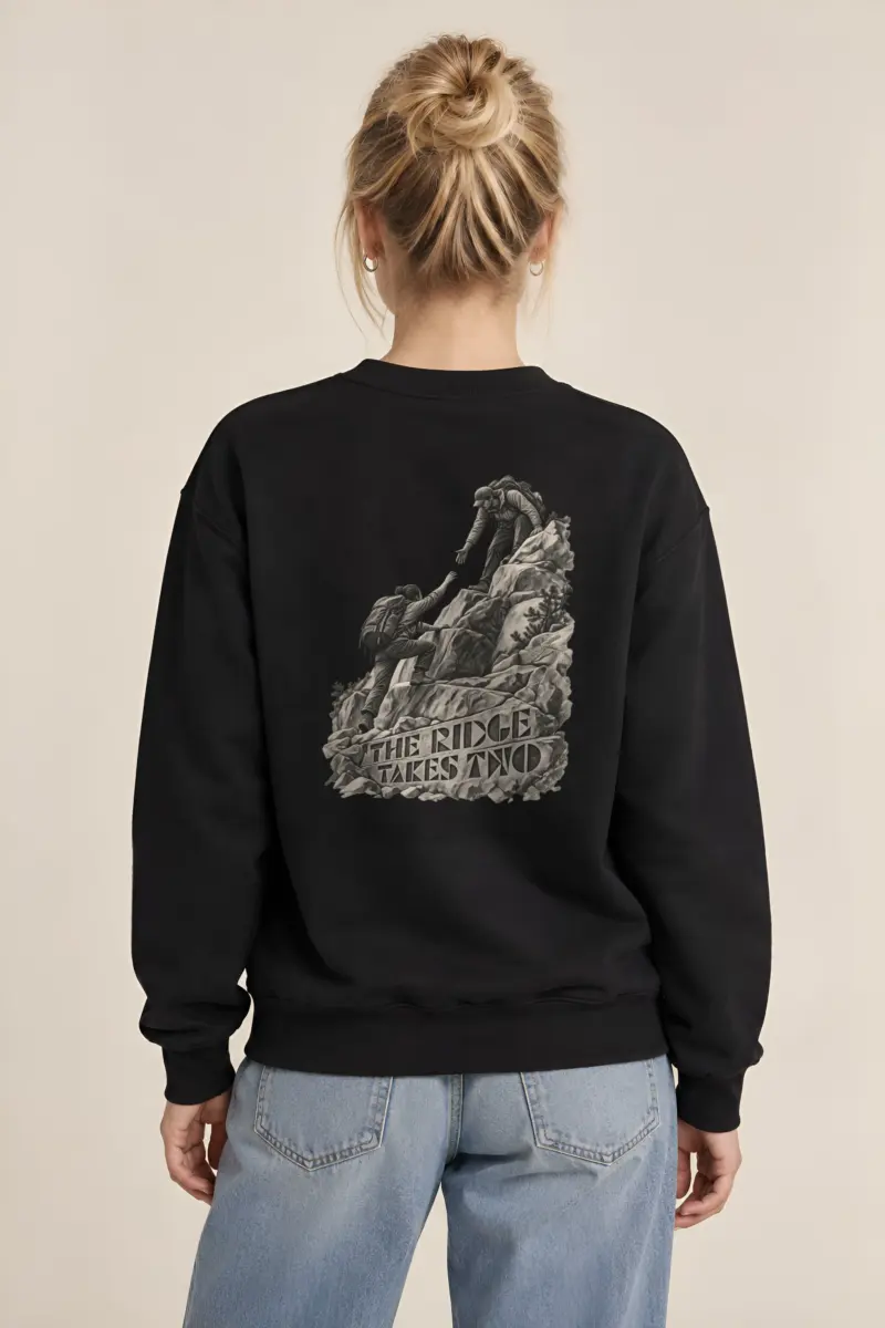 "The Ridge Takes Two" Heavy Blend Unisex Crewneck Sweatshirt