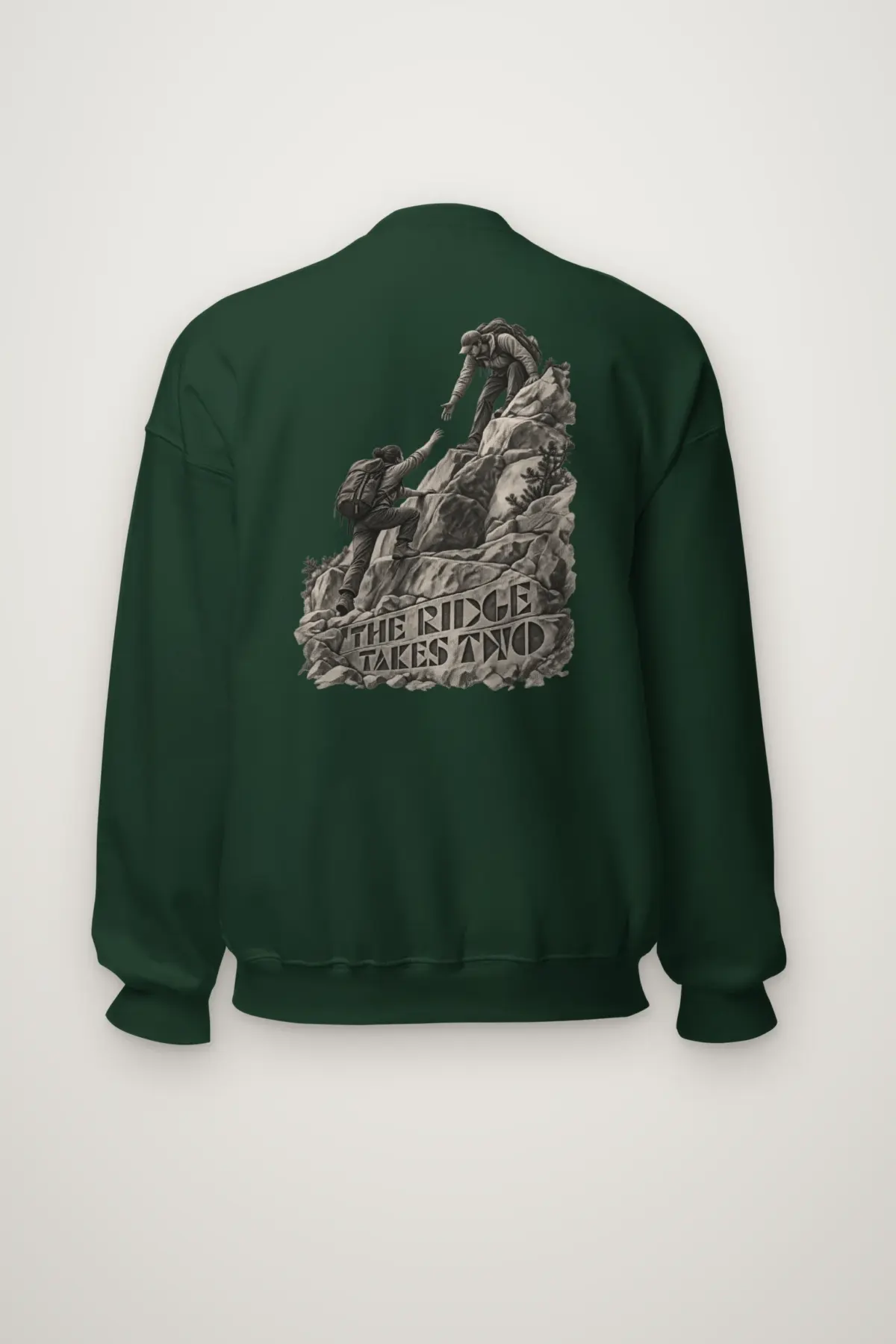 "The Ridge Takes Two" Heavy Blend Unisex Crewneck Sweatshirt