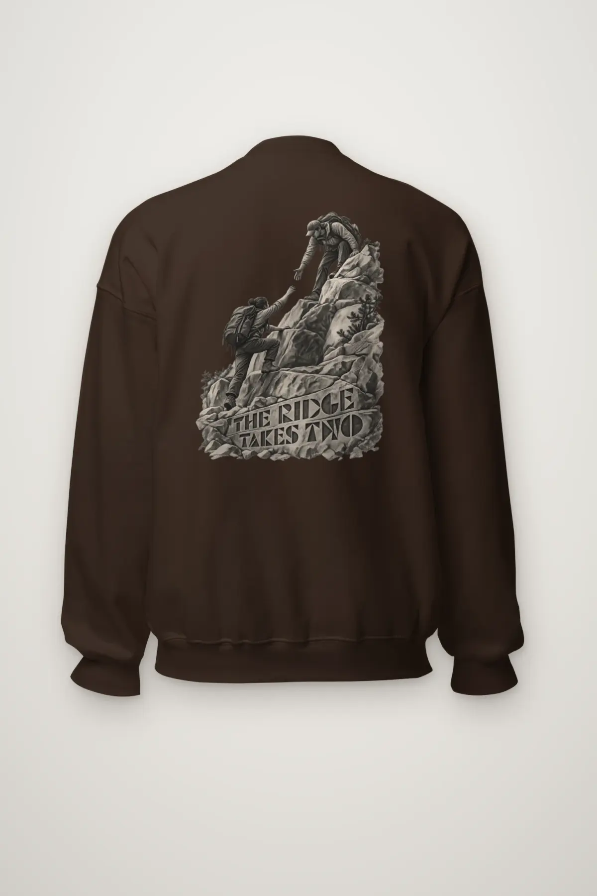 "The Ridge Takes Two" Heavy Blend Unisex Crewneck Sweatshirt