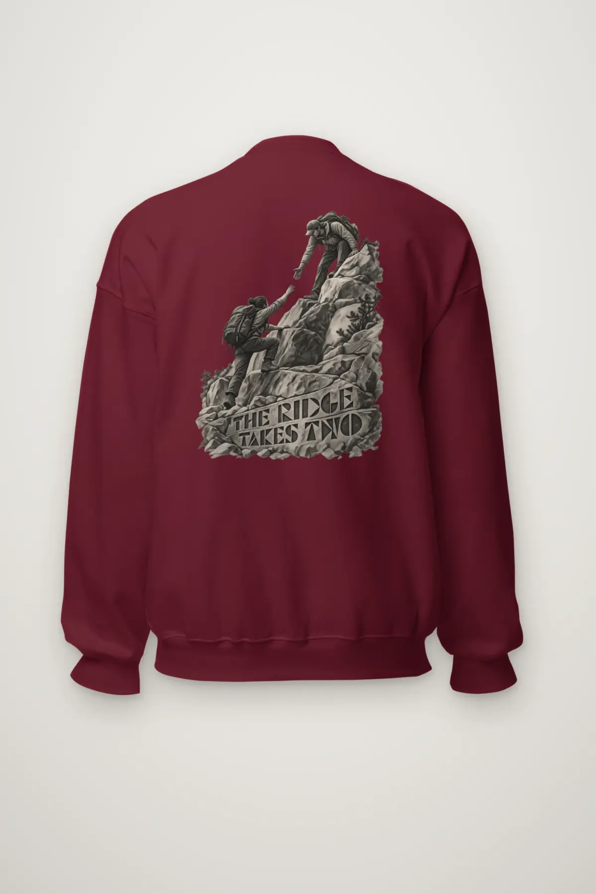 "The Ridge Takes Two" Heavy Blend Unisex Crewneck Sweatshirt