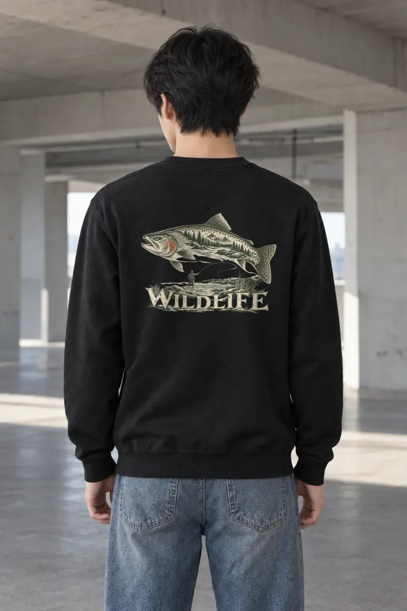 "The River Within" Heavy Blend Unisex Crewneck Sweatshirt