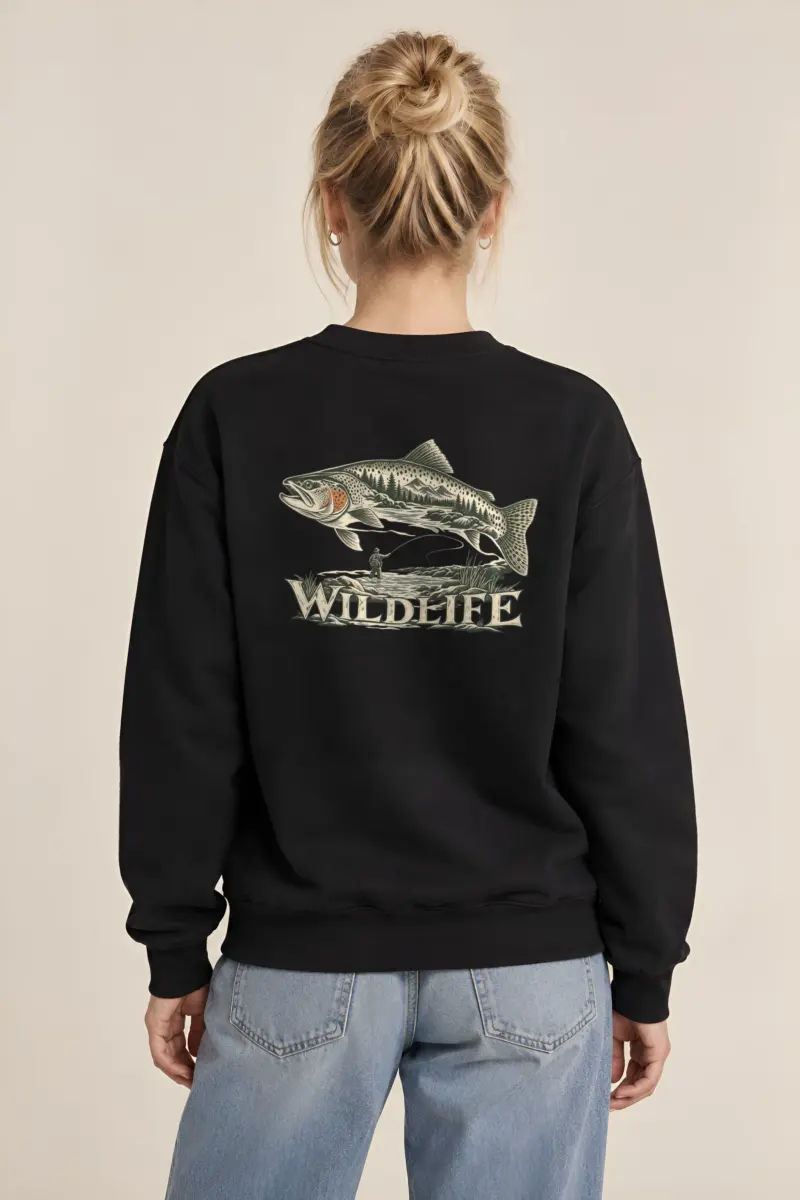"The River Within" Heavy Blend Unisex Crewneck Sweatshirt