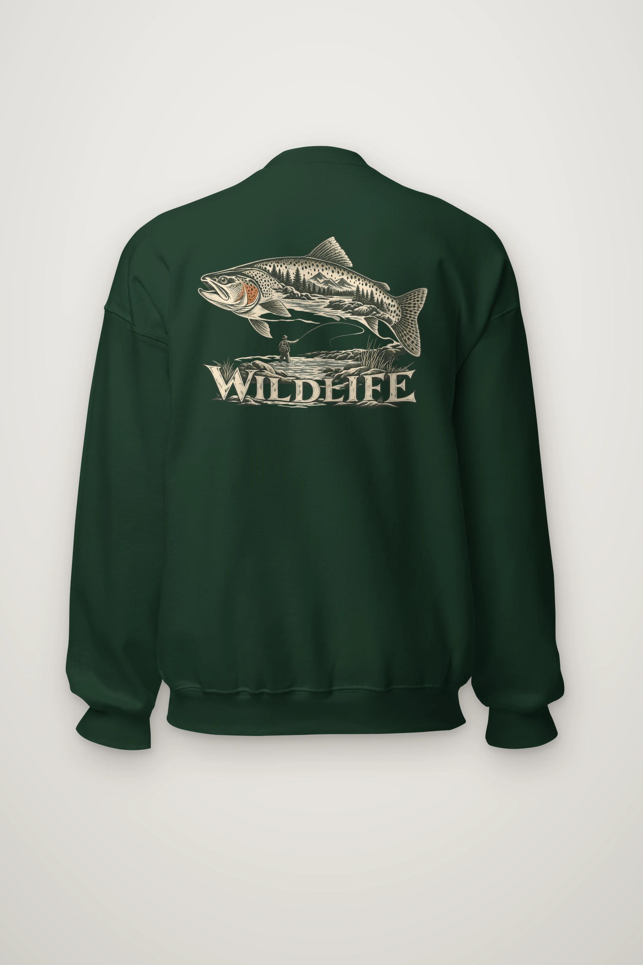 "The River Within" Heavy Blend Unisex Crewneck Sweatshirt