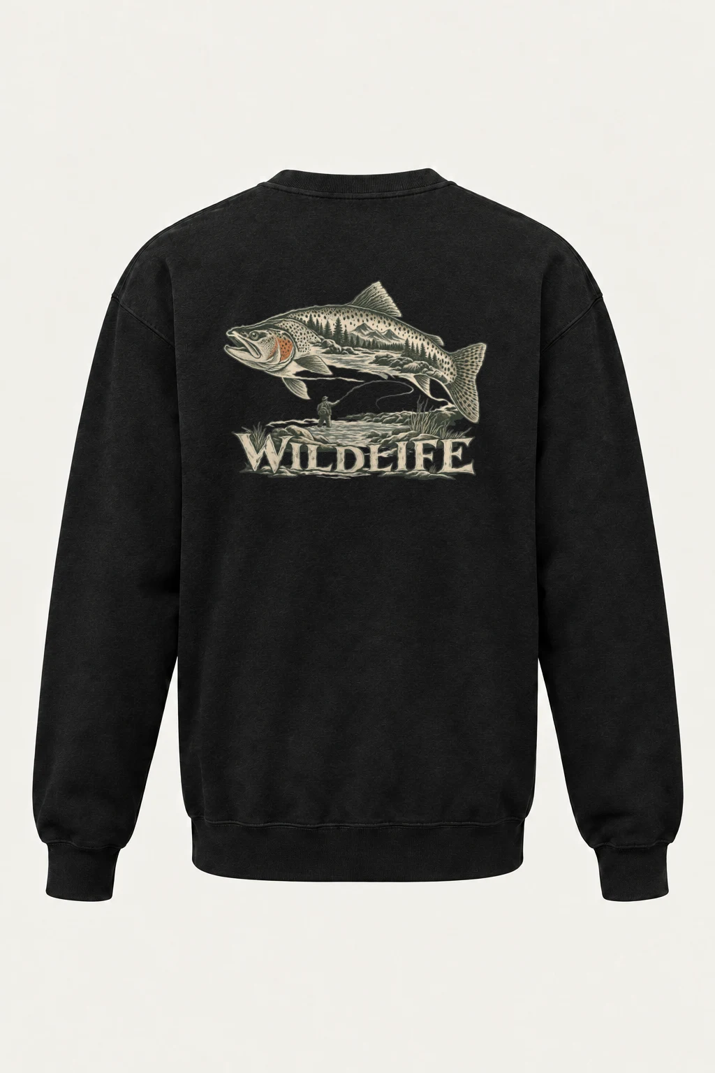 "The River Within" Heavy Blend Unisex Crewneck Sweatshirt | Gildan 18000
