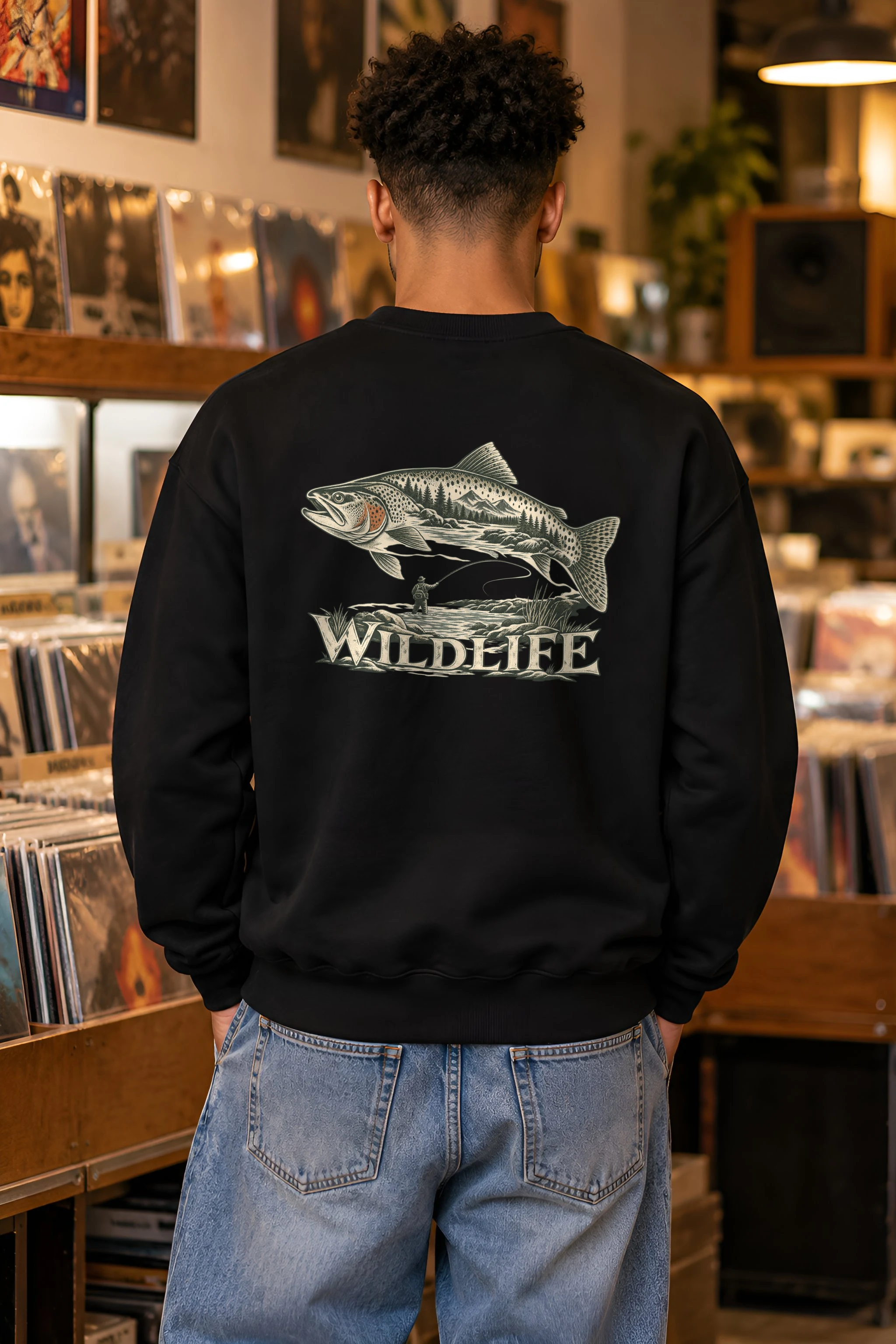 "The River Within" 1 Crewneck Sweatshirt