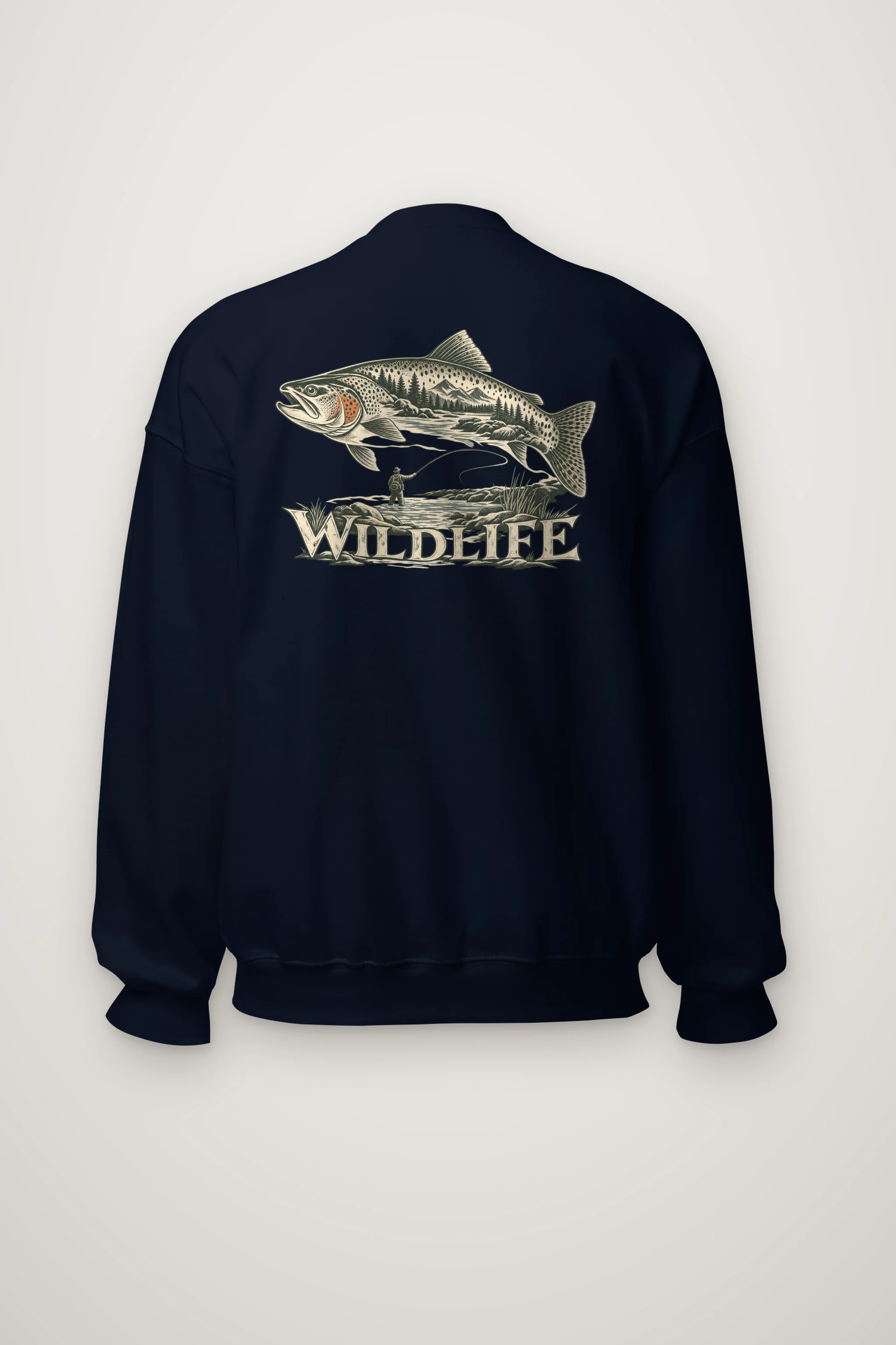 "The River Within" Heavy Blend Unisex Crewneck Sweatshirt