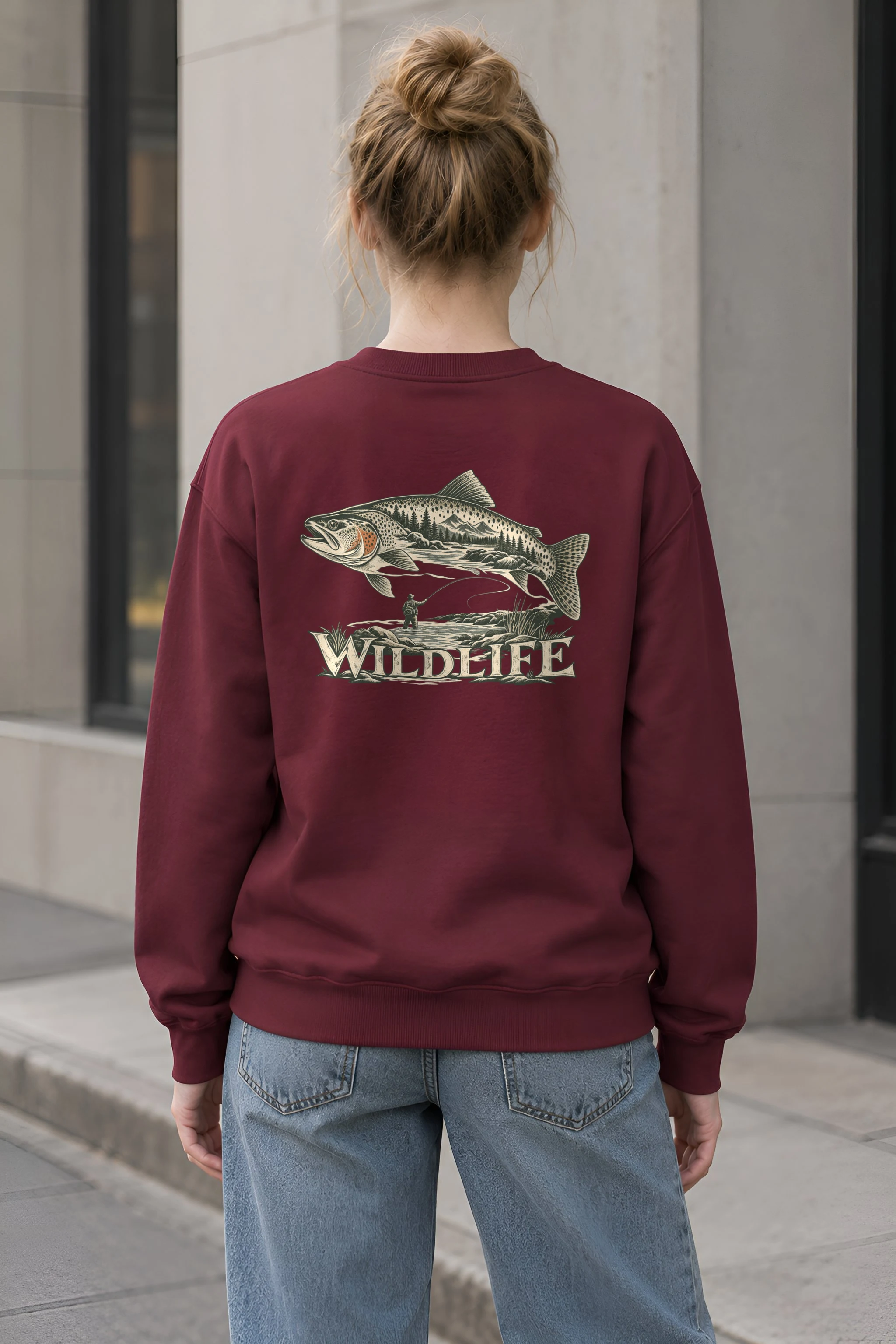 "The River Within" 1 Crewneck Sweatshirt