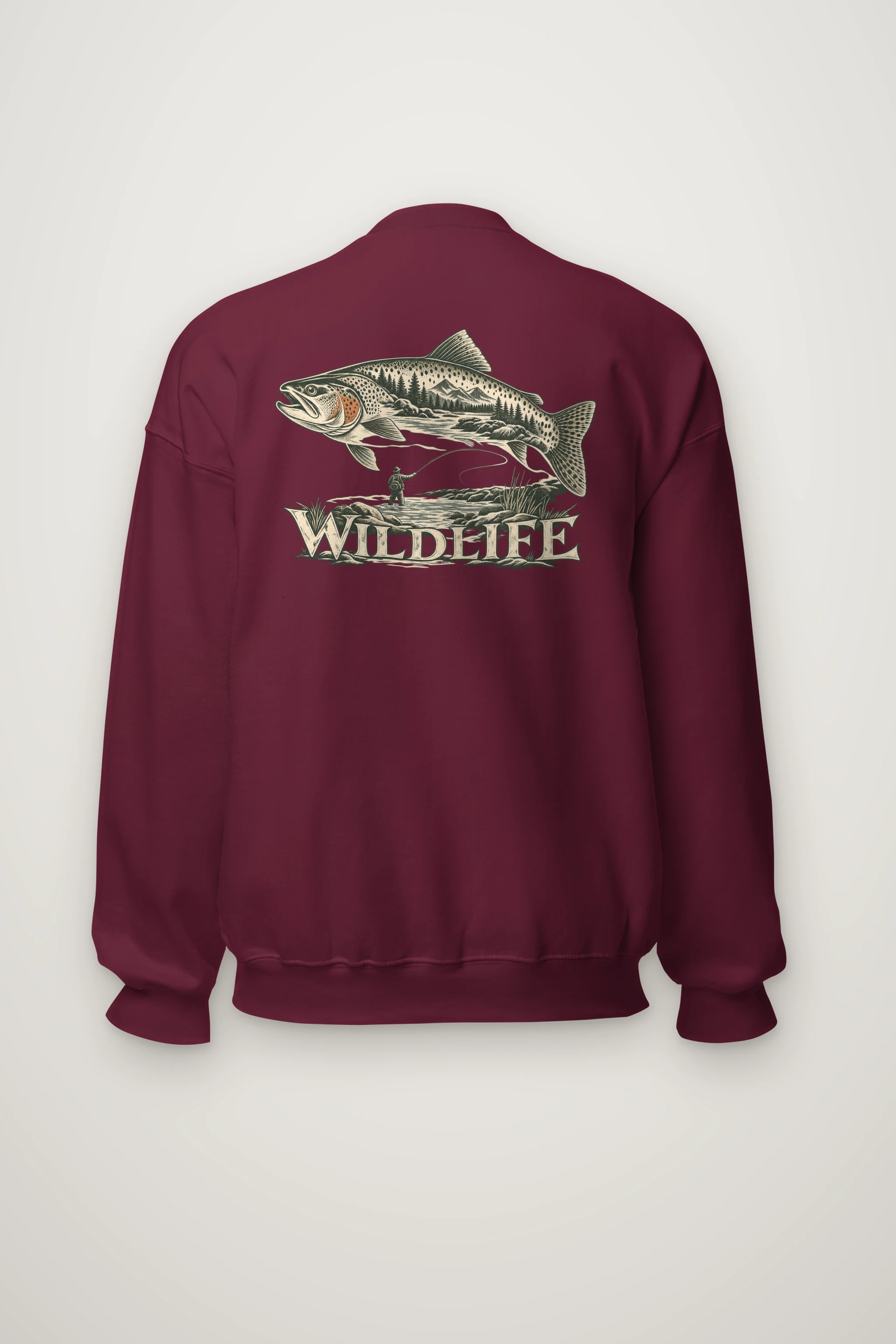 "The River Within" Heavy Blend Unisex Crewneck Sweatshirt