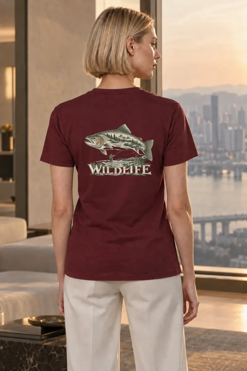 "The River Within" Heavyweight Unisex Crewneck T-shirt | Gildan 5000