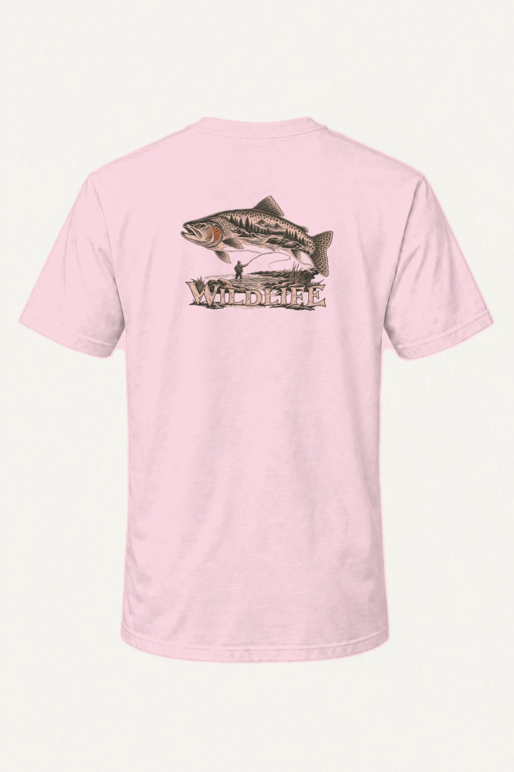 "The River Within" Heavyweight Unisex Crewneck T-shirt | Gildan 5000