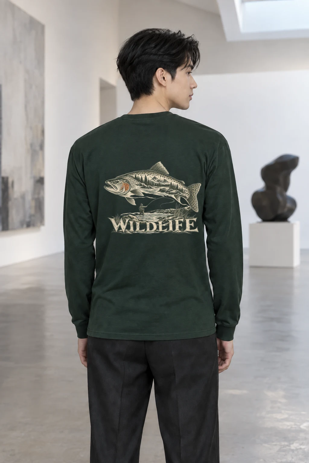 "The River Within" Unisex Longsleeve T-shirt | Gildan 2400