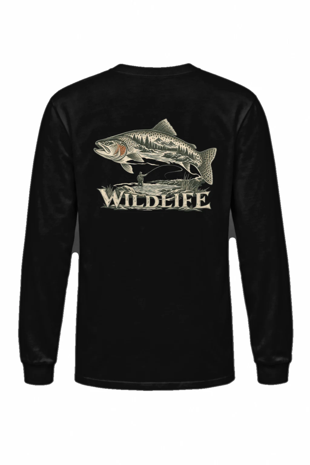 "The River Within" Unisex Longsleeve T-shirt | Gildan 2400