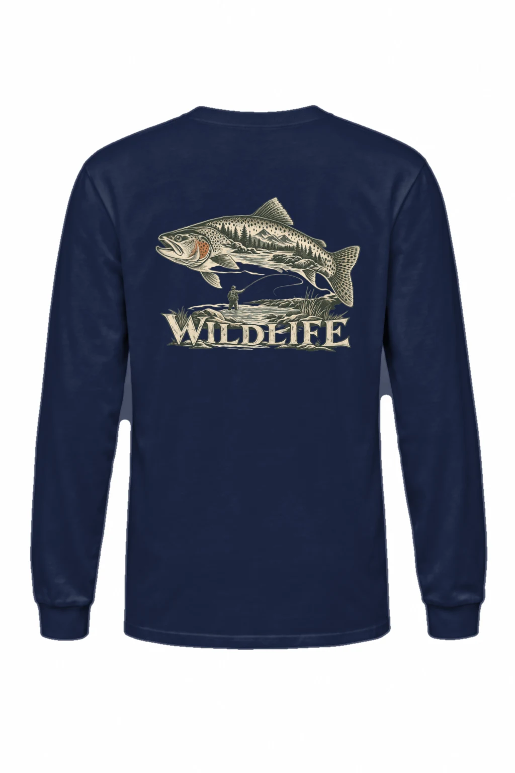 "The River Within" Unisex Longsleeve T-shirt | Gildan 2400