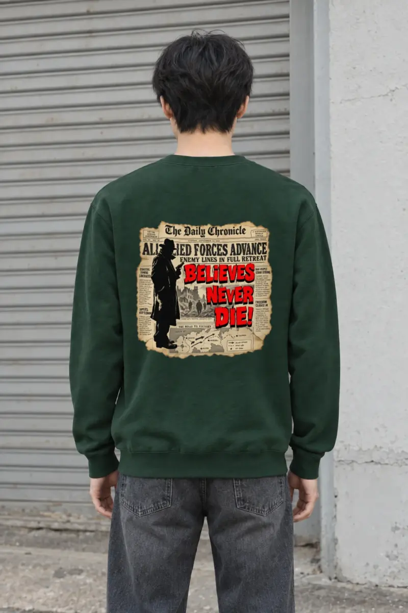 "The Road To Victory" Heavy Blend Unisex Crewneck Sweatshirt