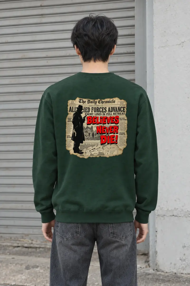 "The Road To Victory" Heavy Blend Unisex Crewneck Sweatshirt