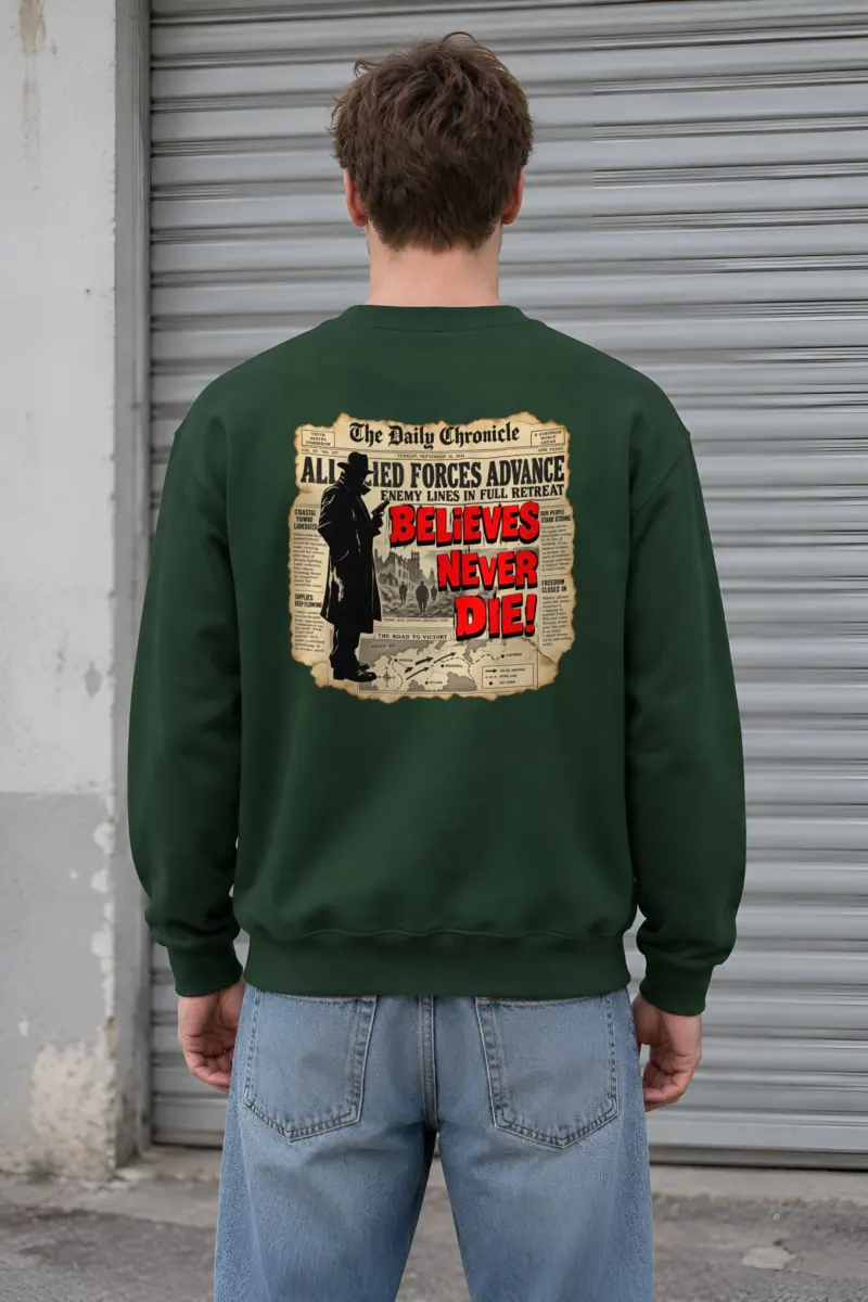 "The Road To Victory" Heavy Blend Unisex Crewneck Sweatshirt
