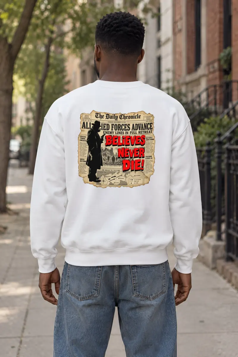 "The Road To Victory" 1 Crewneck Sweatshirt