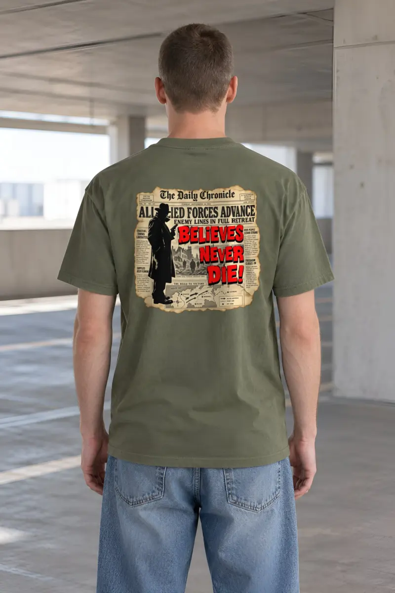 "The Road To Victory" Heavyweight Unisex Crewneck T-shirt