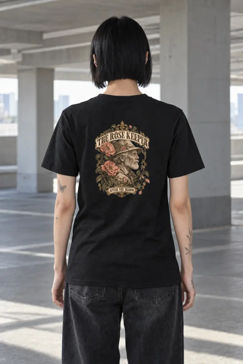 "The Rose Keeper" Heavyweight Unisex Crewneck T-shirt