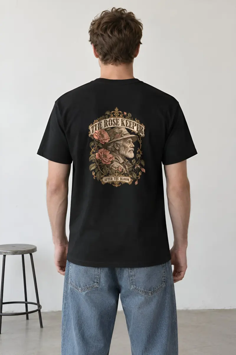 "The Rose Keeper" Heavyweight Unisex Crewneck T-shirt