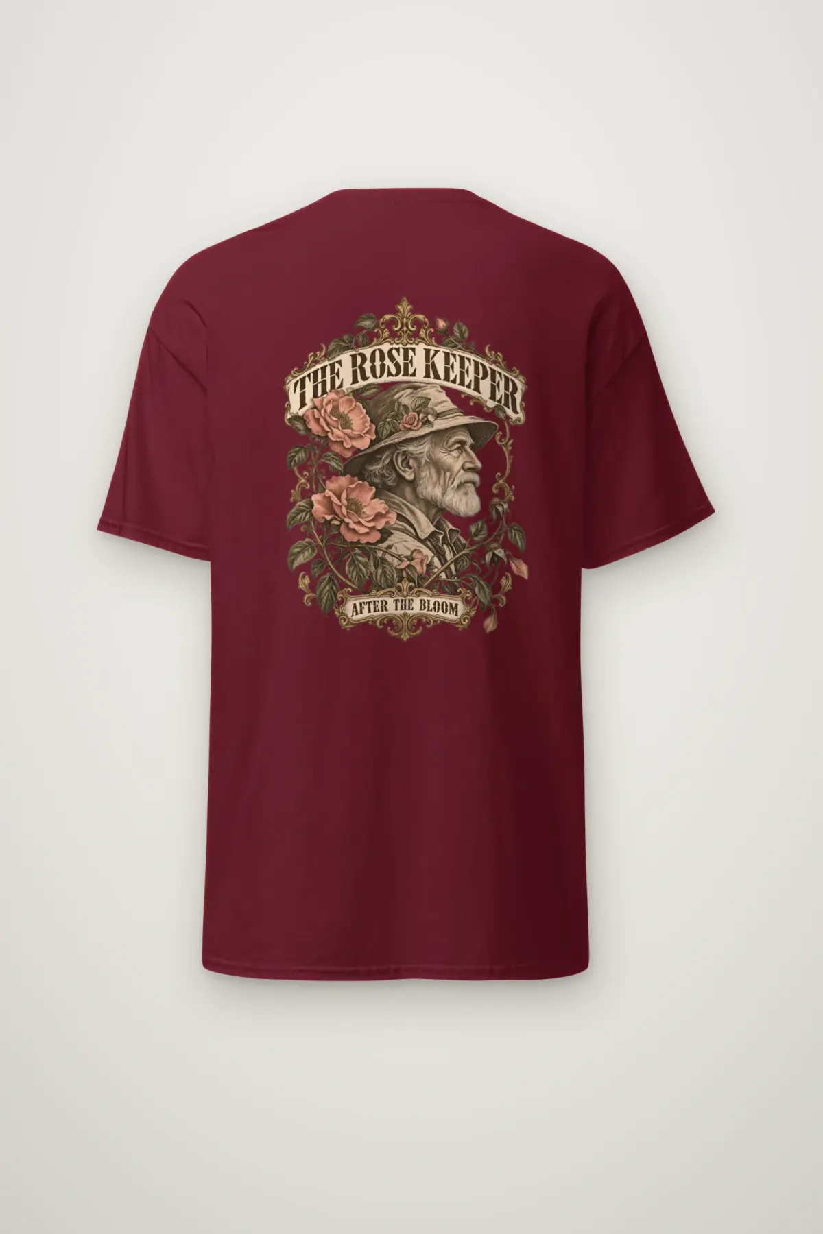 "The Rose Keeper" Heavyweight Unisex Crewneck T-shirt