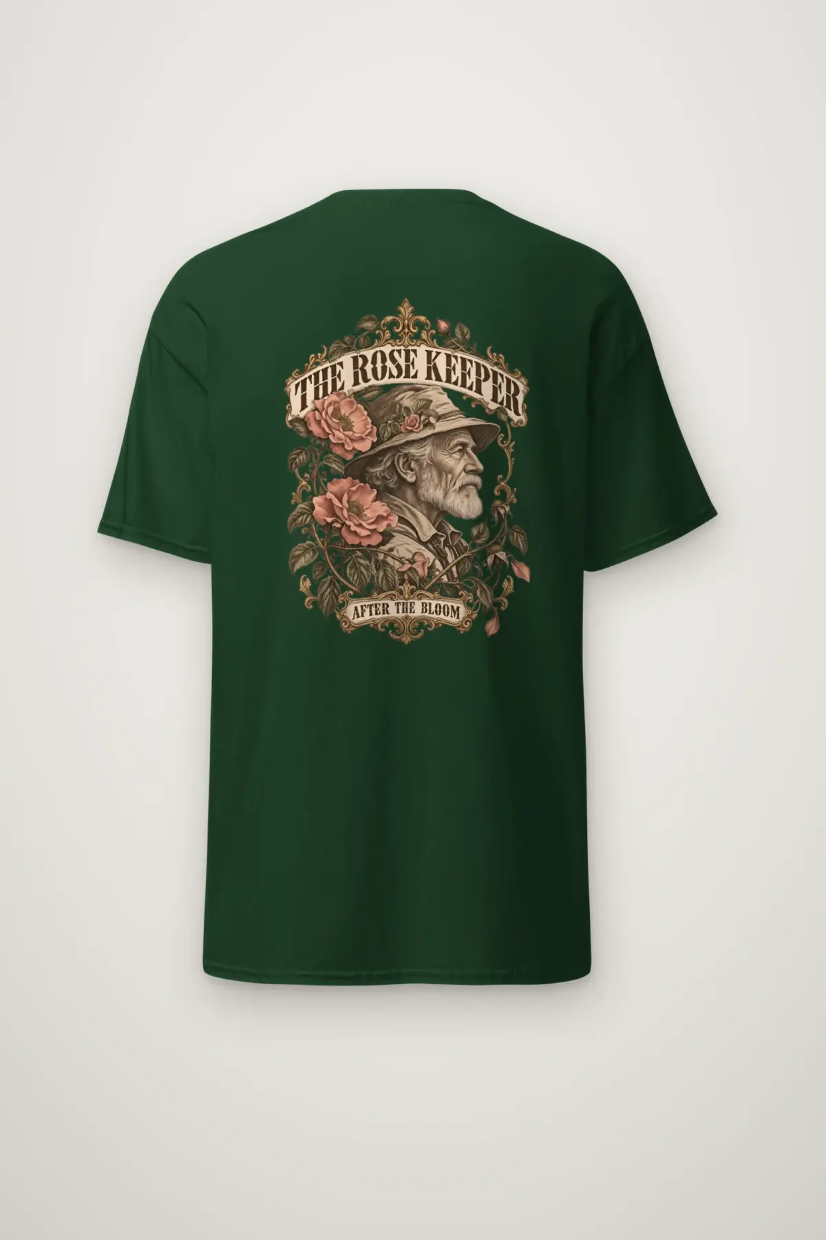 "The Rose Keeper" Heavyweight Unisex Crewneck T-shirt