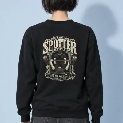 "The Spotter Stays" Heavy Blend Unisex Crewneck Sweatshirt