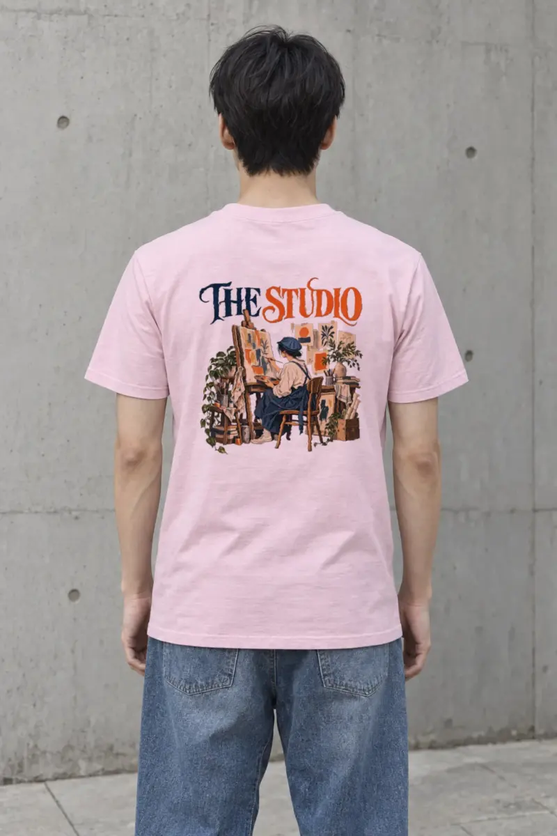 "The Studio" Heavyweight Unisex Crewneck T-shirt