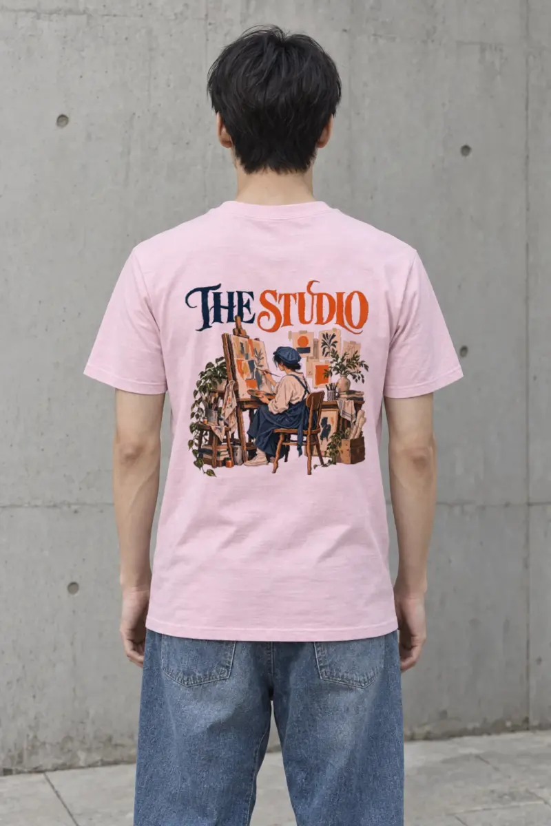 "The Studio" Heavyweight Unisex Crewneck T-shirt
