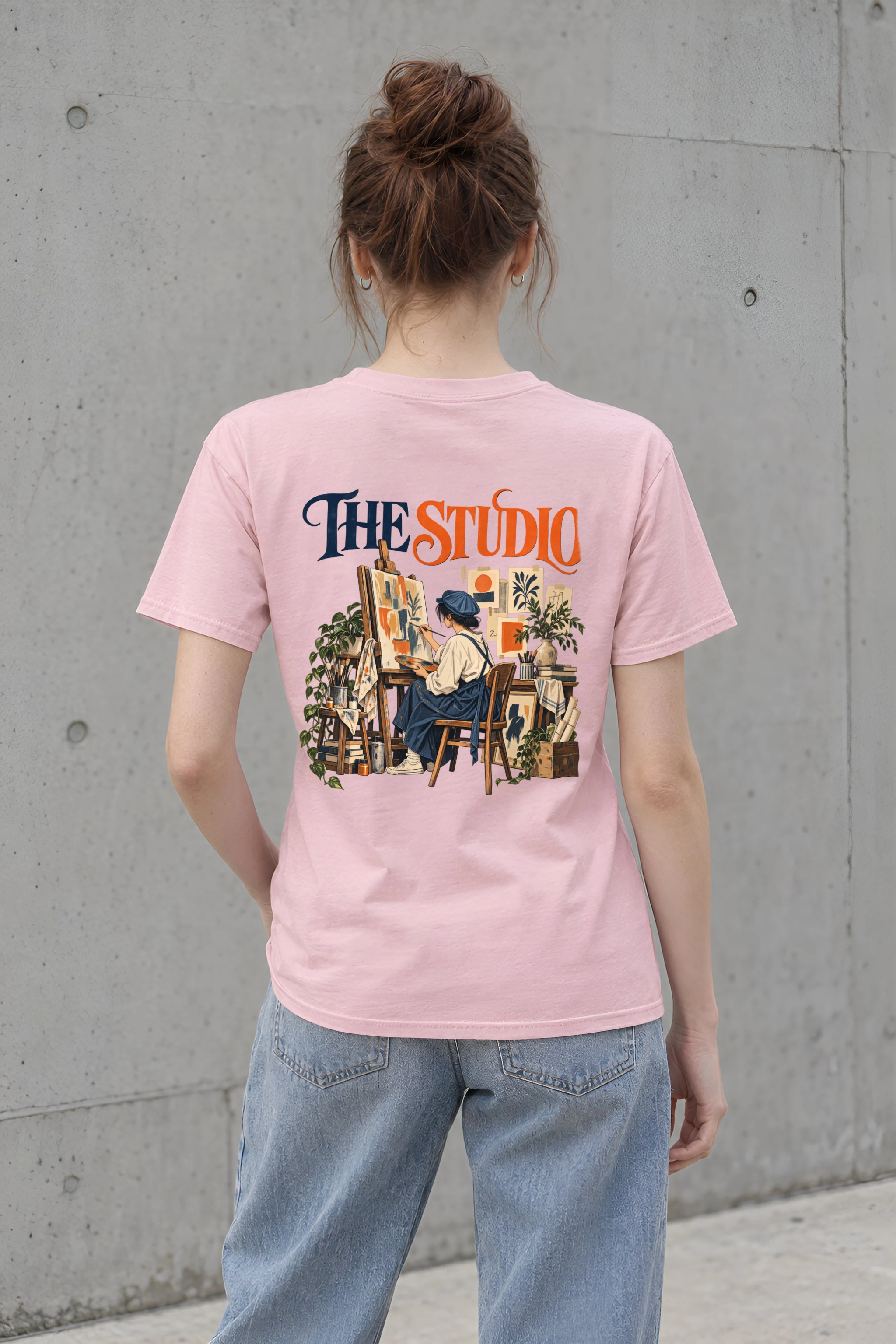 "The Studio" Heavyweight Unisex Crewneck T-shirt