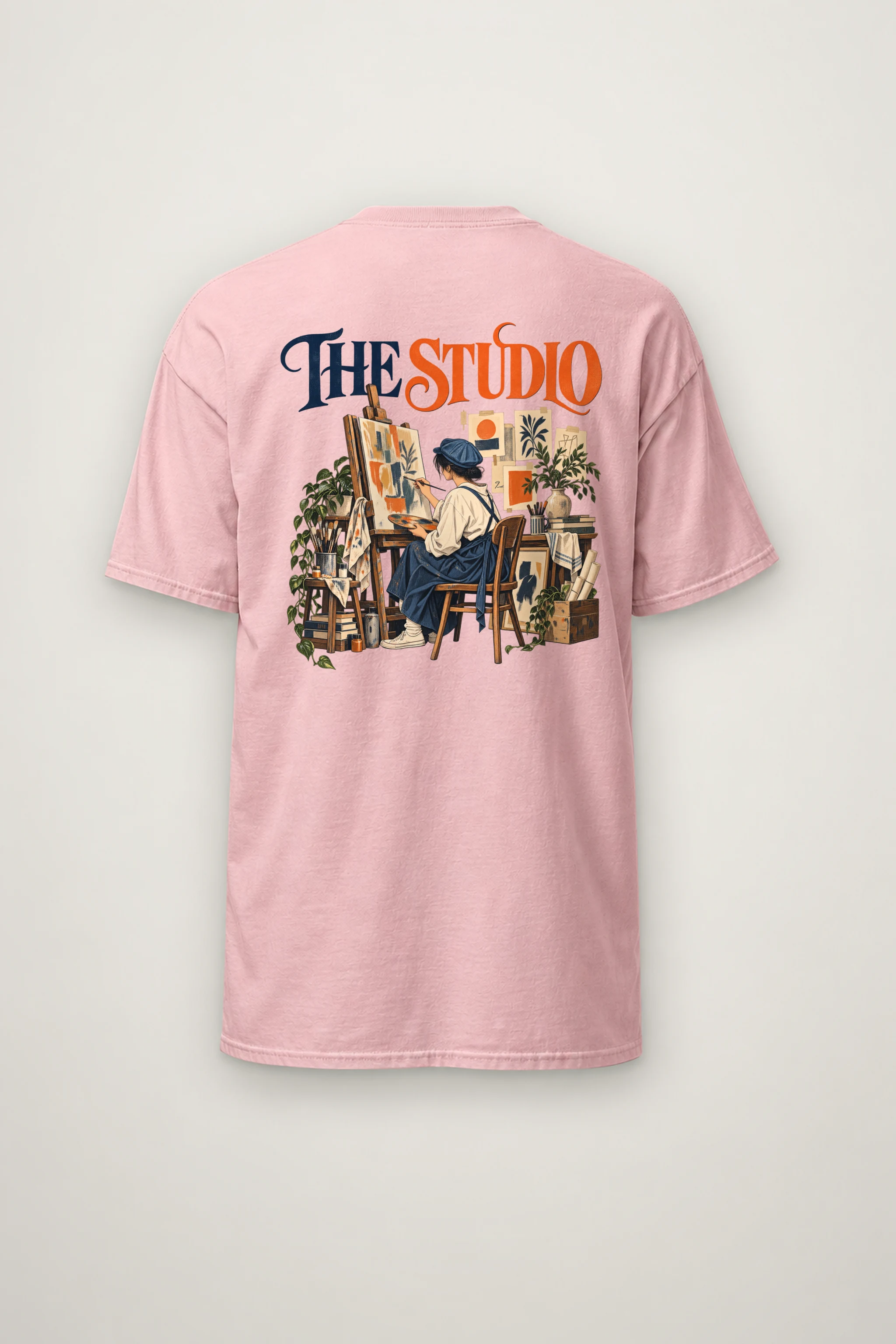 "The Studio" Heavyweight Unisex Crewneck T-shirt